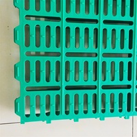 Plancher à lattes en plastique vert neuf pour chèvres et moutons, 500*600, marque Shandong YT, garantie 1,5 an