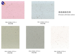 Film décoratif moderne en <span class=keywords><strong>PVC</strong></span> couleur Morandi avec motif marbre pour panneaux muraux, bureaux et hôtels - Non adhésif - Product Image 3