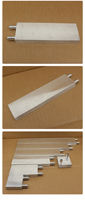 Bloc de refroidissement par eau en aluminium de l'électronique intelligente bloc de radiateur de refroidisseur liquide pour le boîtier d'ordinateur de serveur de châssis d'unité centrale 40*80*12mm
