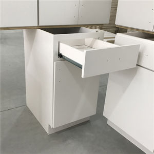 Panel plano de madera sólida de estilo moderno, pintura blanca <span class=keywords><strong>para</strong></span> montar, armario de <span class=keywords><strong>cocina</strong></span>, directo de fábrica de Malasia - Product Image 4