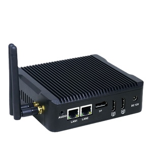 Computadora barata sin ventilador con procesador Intel Celeron N3160, Mini PC con soporte 4K, reproductor multimedia, <span class=keywords><strong>tres</strong></span> pantallas - Product Image 1