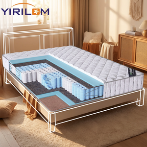 Matelas sur mesure OEM ODM <span class=keywords><strong>de</strong></span> 10 pouces à ressorts ensachés pour chambre principale, usage domestique et hôtelier - Product Image 2