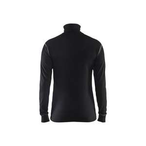 BLAKLADER - 489817259900XXXL Sous-vêtement ignifuge haut demi-zip Noir-EAN 7330509392621 VÊTEMENTS DE TRAVAIL RÉSISTANTS AUX FLAMMES - Product Image 2
