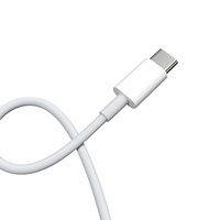 Câble de charge rapide 3A TPE PD type-c à type-c 1 mètre blanc CE RoHS USB type C câble Android