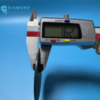 Plaquettes de coupe en diamant polycristallin PCD pour l'usinage de l'aluminium, outils CNC, industrie automobile, longue durée de vie des outils