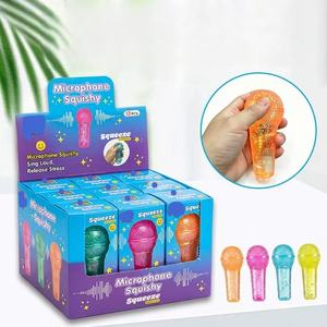 Juguete Antiestrés de Micrófono con Purpurina, de TPR y Maltosa, para Aliviar el Estrés, Juguete Promocional Personalizado al por Mayor - Product Image 1