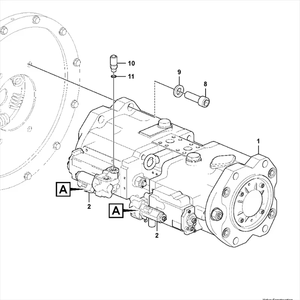 Pompa Hidrolik Utama Original K5V200DTP-9Y6A untuk <span class=keywords><strong>Excavator</strong></span> Sumitomo SH480-5 <span class=keywords><strong>Hitachi</strong></span> <span class=keywords><strong>Excavator</strong></span> Komatsu PC400 Suku Cadang <span class=keywords><strong>Excavator</strong></span> - Product Image 5