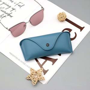 לוגו מותאם אישית עמיד משקפיים משקפיים משקפיים תיק pu עור משקפיים במקרה של משקפי שמש רכים תיבת משקפי שמש רכים - Product Image 6