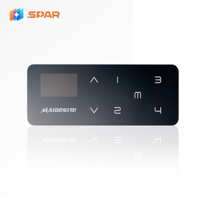 แผ่นอะคริลิคตกแต่ง<span class=keywords><strong>แบบ</strong></span>กำหนดเอง พิมพ์ซิลค์สกรีน ตัดด้วยเครื่อง CNC - Product Image 3