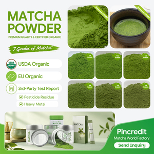 Muestra Gratuita de Pincredit, Precio al por Mayor, Té <span class=keywords><strong>Matcha</strong></span> Orgánico Ceremonial - Product Image 3