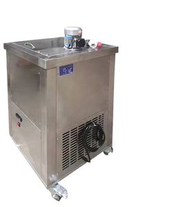 Machine à fabriquer des bâtonnets de glace en acier inoxydable 220V/110V, 4 moules, 2 moules à sucettes glacées, machine à glaces sur bâtonnet - Product Image 1