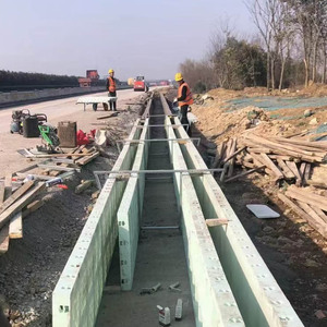 Hfsy bền chất lượng cao máng xối nhựa ván khuôn xi măng rỗng nhựa ván khuôn máy khuôn cho ván khuôn nhựa cho bê tông - Product Image 3