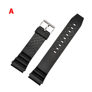 Venta al por mayor correa de reloj de goma 12mm 14MM 16MM 18mm 20mm 22mm deportes correas de reloj de buceo correa para reloj <span class=keywords><strong>Casio</strong></span> - Product Image 6