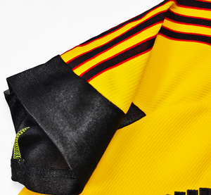 قميص كرة قدم ريترو لنادي ميلان، مصنوع من البوليستر بنسبة 100%، سريع الجفاف وقابل للتنفس، ملابس رياضية كلاسيكية عالية الجودة لكرة القدم - Product Image 2