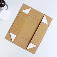 Offre Spéciale : Boîte Cadeau Pliable Personnalisée en Carton Recyclable avec Logo Estampé à Chaud et Fermeture Magnétique, Emballage Rigide en Papier pour Entreprise avec Éponge