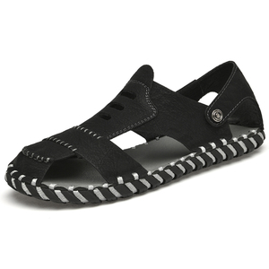 Offre Spéciale <span class=keywords><strong>hommes</strong></span> en <span class=keywords><strong>cuir</strong></span> sandale été en plein air respirant chaussures de plage de haute qualité <span class=keywords><strong>hommes</strong></span> <span class=keywords><strong>sandales</strong></span> - Product Image 3