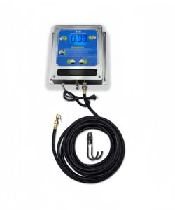 高精度220PSIデジタルタイヤ空気圧モニターインフレーター自動停止アルミ合金壁掛け式タイヤインフレーター（ガス用） - Product Image 2