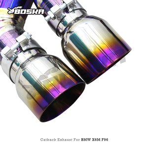 Sistema <span class=keywords><strong>de</strong></span> <span class=keywords><strong>Escape</strong></span> Valvetronic BSK para BMW X5M/X6M F95/F96 4.4TT 2020-2024, Tubos <span class=keywords><strong>de</strong></span> Titanio Ligeros, Silenciador con Sonido Dinámico - Product Image 5