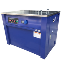 Machine à cerclage semi-automatique à simple sangle, possibilité de personnaliser la couleur pour une utilisation en usine