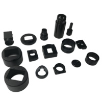 Pièces usinées CNC sur mesure à bas prix 3/4/5 axes, usinage CNC, entreprises d'usinage, pièce de caméra noire en alliage d'aluminium