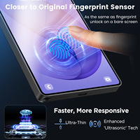 Kit d'installation de protection d'écran en verre trempé HD 9H transparent à couverture intégrale, anti-poussière, application facile sur mobile, qualité AAA