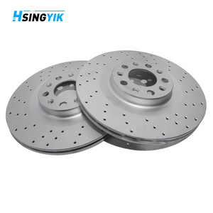 Disques de frein avant et arrière pour Alfa Romeo Giulia 952 2018, étrier de frein à piston à fentes, OE HT250 50554319, 320x22mm - Product Image 3