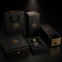 Rehaussez votre marque avec des boîtes à parfum en papier de luxe, emballages cadeaux rigides personnalisés avec tiroir magnétique