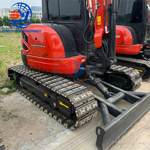 Excavadora Kubota Kx155 usada original de Japón, excavadora de 5,5 toneladas mini con excavadora, maquinaria hidráulica sobre orugas, excavadora Uesd Kubota Kx155 - Product Image 5