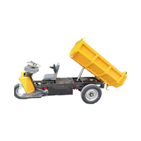 Mini tracteur de cargaison de tricycle de camion à benne basculante de rendement élevé pour le transport de charge 1.5 tonnes