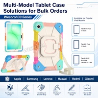 Étui WESOROL avec support rotatif et bandoulière pour Samsung Tab A11 Plus 11 2025 Tab A9 Plus 11 2023 OEM ODM