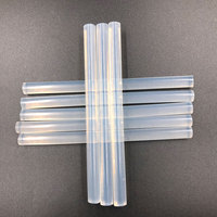 Bâton de colle thermofusible transparent en silicone basse température GZWW pour pistolet à colle thermofusible, travail du bois, construction, emballage