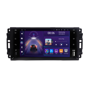 Jeep 7-inch đầy đủ Màn hình cảm ứng <span class=keywords><strong>GPS</strong></span> <span class=keywords><strong>navigation</strong></span> máy với không dây cho Bluetooth và craplay kết nối DSP chức năng MP3 loại - Product Image 1