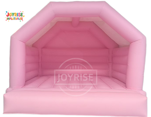 Casa Gonfiabile Rosa Facile da Montare per Feste dei Bambini, Matrimoni all'Aperto e Divertimento in Giardino - Product Image 1