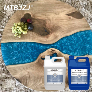 Résine de coulée liquide de qualité alimentaire avec durcisseur pour meubles en bois à bords naturels et projets d'artisanat domestique - Product Image 6