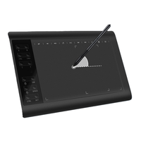 USB Dijital Tablet (Siyah)-Taşınabilir Yüksek Hassasiyetli 5080 LPI 16384 Basınç Seviyesi Model 1060 V4 Akıcı Performans