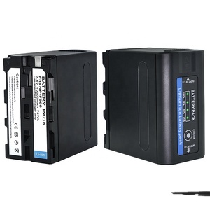 Batterie de remplacement pour appareil photo 10000mAh NP-F980 en gros, compatible avec les batteries vidéo Sony NP-F550 F570 F750 F770 F950 F960 F970 - Product Image 1