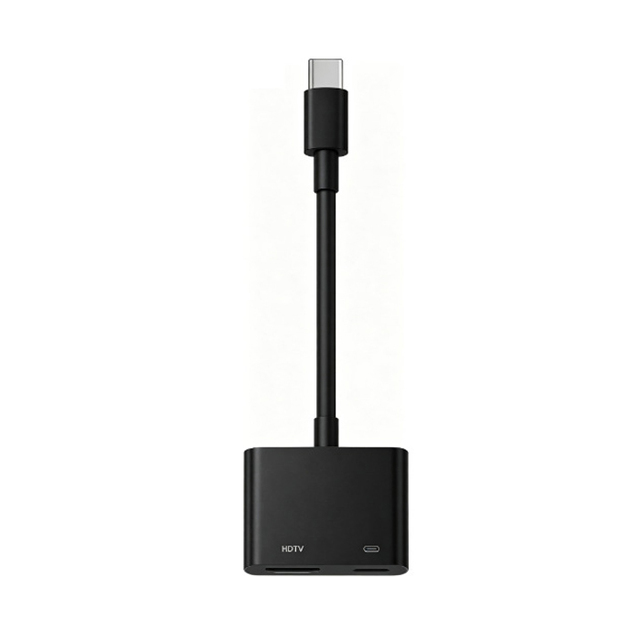 D3527 4K 60Hz Multi-interface with Type-C power supply port, USB-C type-c to HD TV converter
