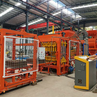 Machine de fabrication de blocs de béton hydraulique entièrement automatique SY QT6-15 pour la production de briques creuses, pleines et pavés en ciment pour la construction