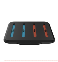 Pasokan Langsung Pabrik Dudukan Pengisian Daya Berkabel 4-in-1 untuk 2 Aksesori Gaming Joy-Con