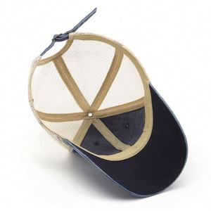 Gorra de camionero de malla suave sin estructura, lavada y teñida, ajustable, talla XXL, para cabeza grande, ideal para correr, regalo promocional - Product Image 4