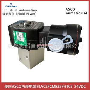 Vanne solénoïde Asco VcefcM8327H103 24Vdc, antidéflagrante, usage industriel - Product Image 1