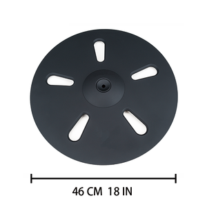 ฉาบกลองไฟฟ้าแบบ Crash/Ride สองโซน (2 โซน) ขนาด 18 นิ้ว สีดำเทา รุ่น Factory Color OEM - Product Image 2