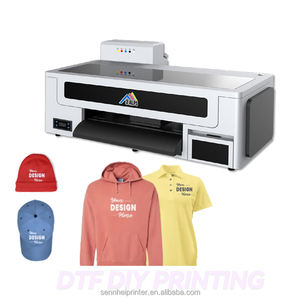 高品質DTFプリンター 印刷機 <span class=keywords><strong>A3</strong></span> <span class=keywords><strong>A3</strong></span>+ インクジェットプリンター 衣料パターンカスタマイズ DTFインク PETフィルム付き - Product Image 2
