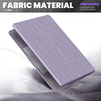 Usine en gros violet tissu ordinateur portable étui de protection pour nouveau Mac Book Air 13.6 2022/2024 M2 A2681/M3 A3113