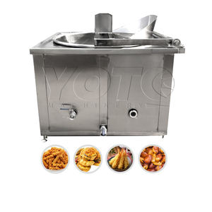 Friteuse automatique commerciale par lots Friteuse industrielle ronde à gaz Friteuse électrique circulaire à vendre - Product Image 3