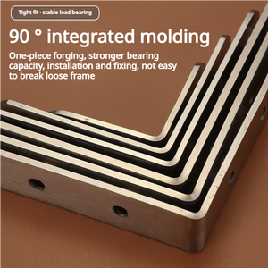 家具用不锈钢转角支架接头代码l形直角支架搁板支架 - Product Image 2