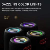 Altavoz Inalámbrico Profesional Mini para Exteriores, 30W, Sonido Estéreo, LED RGB, IPX6 Impermeable, TWS/USB/TF/AUX para Computadora y Hogar