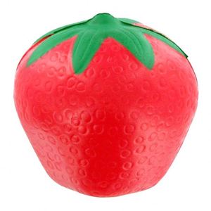 Custom Logo Promotional Gifts PU Foam Strawberry Shape Stress <b>Ball</b> for 5 to 7 Years Old - Product Image 3
