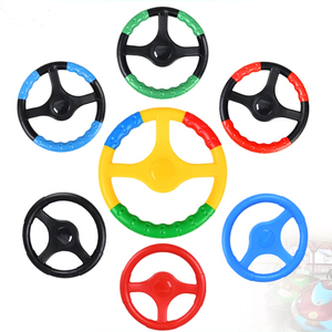 Brinquedo Infantil de Plástico para Jogos com Volante e Máquina de Balanço para Uso Interno em Inglês - Product Image 1