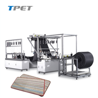 Machine à coudre automatique pour tapis de sol, à origine mondiale, avec ourlage automatique sur 4 côtés et gestion cloud, pour usine de tapis d'entrée